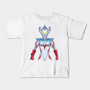 Ultraman Taiga (Low Poly Style) Kids T-Shirt